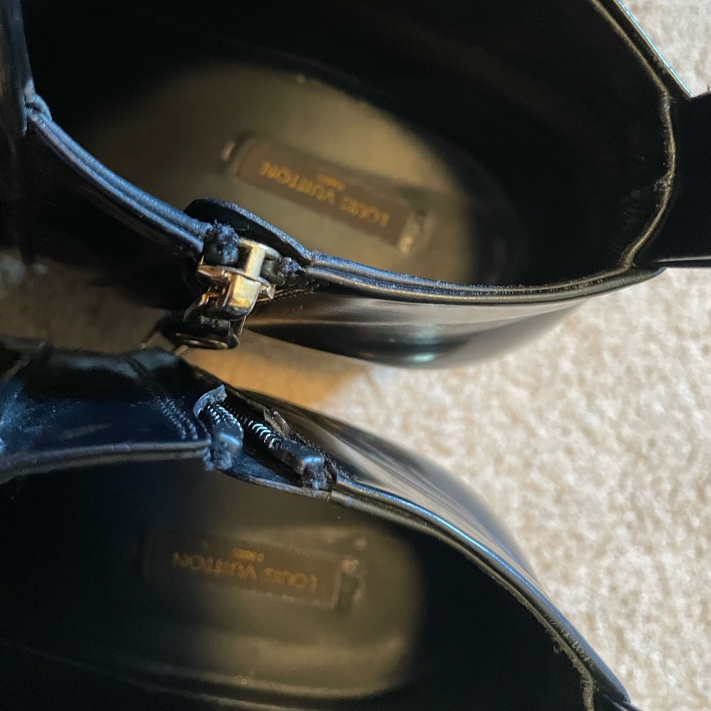 Louis Vuitton Black Booties Size 39 - Picture 4 of 8